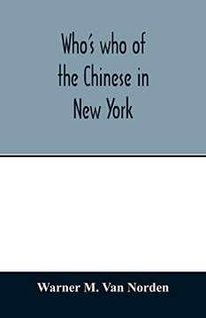 portada Who's who of the Chinese in new York (en Inglés)