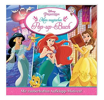 portada Disney Prinzessin: Mein Magisches Pop-Up-Buch: Pappbilderbuch mit Aufklapp-Elementen