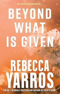 portada Beyond What is Given (en Inglés)