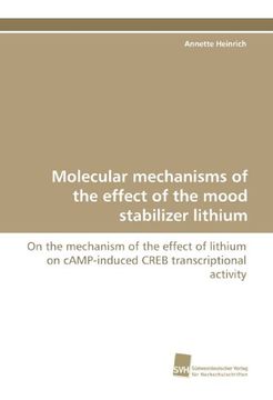 portada Molecular mechanisms of the effect of the mood stabilizer lithium: On the mechanism of the effect of lithium on cAMP-induced CREB transcriptional activity