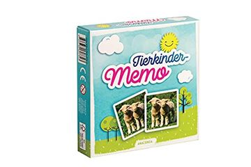 portada Tierkinder-Memo: 40 Spielkarten im Spielkarton (en Alemán)