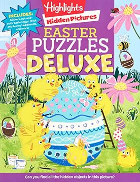 portada Easter Puzzles Deluxe (Highlights Hidden Pictures) (en Inglés)