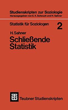 portada Statistik für Soziologen 2: Schließende Statistik (en Alemán)
