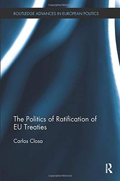 portada The Politics of Ratification of EU Treaties (en Inglés)