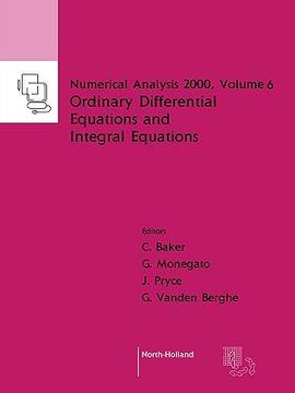 portada ordinary differential equations and integral equations (in English)