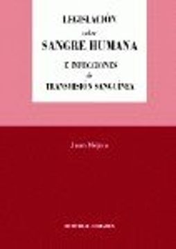 portada Legislacion sobre sangre humana e infecciones de transmision sanguinea