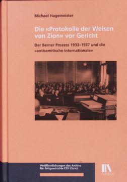 portada Die "Protokolle der Weisen von Zion" vor Gericht. (in German)