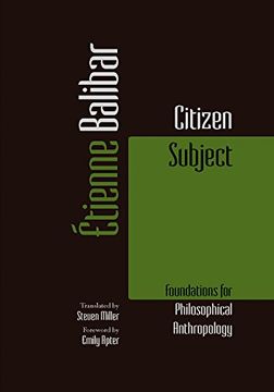 portada Citizen Subject: Foundations for Philosophical Anthropology (Commonalities) (en Inglés)