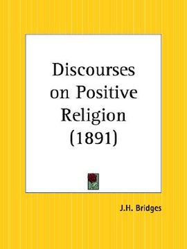 portada discourses on positive religion (en Inglés)