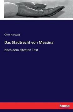 portada Das Stadtrecht Von Messina (German Edition)
