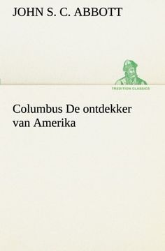 portada Columbus De ontdekker van Amerika (TREDITION CLASSICS) (Dutch Edition)
