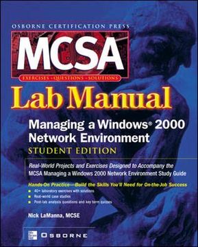 portada Mcsa Managing a Windows 2000 Network Environment lab Manual, Student Edition 