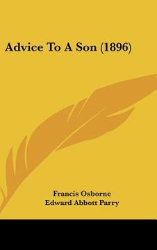 portada advice to a son (1896) (en Inglés)