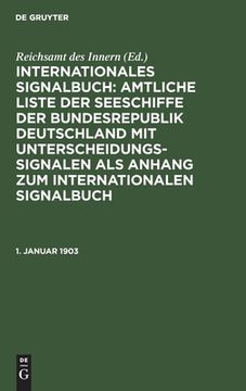 portada 1. Januar 1903 (German Edition) [Hardcover ] (in German)
