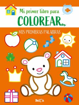 portada Primeras Palabras-Primer Libro Colorear (in Spanish)