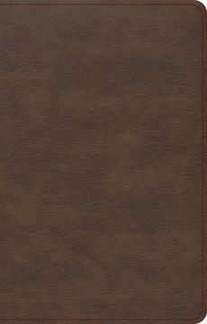 portada KJV Single-Column Compact Bible, Brown Leathertouch (in English)