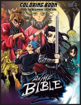 portada Anime Bible From The Beginning To The End Vol. 4: Coloring Book (in English)