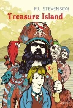 portada Treasure Island (Vintage Children's Classics) (en Inglés)