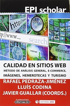 portada Calidad en Sitios Web. Método de Análisis General, E-Commerce, Imágenes, Hemerot (Epi Scholar) (in Spanish)