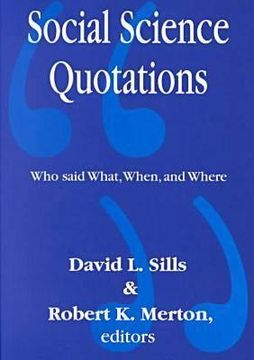 portada social science quotations: who said what, when, and where