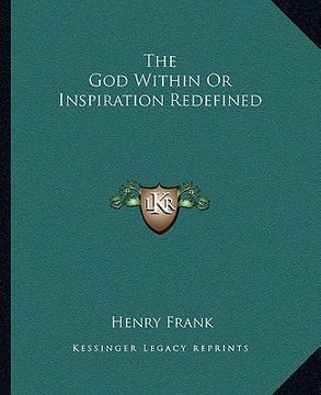 portada the god within or inspiration redefined