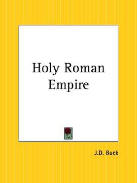 portada holy roman empire (en Inglés)