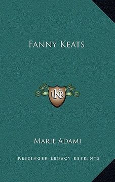 portada fanny keats (en Inglés)