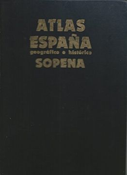 portada Atlas de España Geografico e Historico Elcano