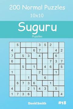 portada Suguru Puzzles - 200 Normal Puzzles 10x10 Vol.18 (en Inglés)