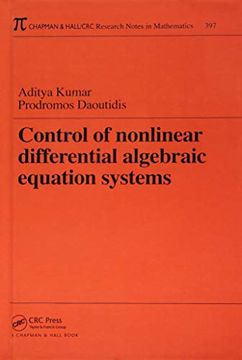 portada Control of Nonlinear Differential Algebraic Equation Systems with Applications to Chemical Processes