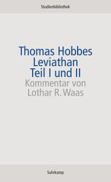 portada Leviathan: Oder Stoff, Form und Gewalt Eines Kirchlichen und Bürgerlichen Staates (Suhrkamp Studienbibliothek) (in German)