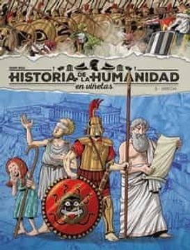 portada Historia de la Humanidad en Viñetas 3: Grecia