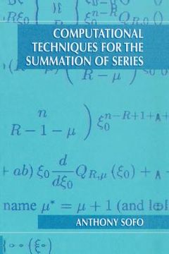portada Computational Techniques for the Summation of Series (en Inglés)