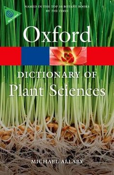 portada a dictionary of plant sciences