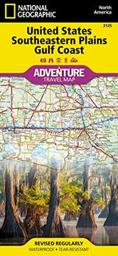 portada United States, Southeastern Plains and Gulf Coast map (National Geographic Adventure Map, 3125)