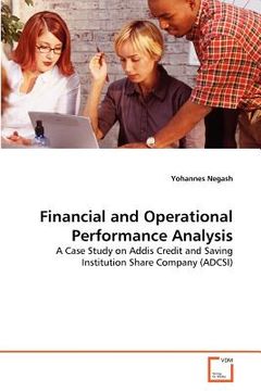portada financial and operational performance analysis (en Inglés)