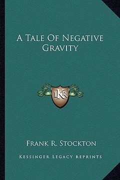 portada a tale of negative gravity (en Inglés)