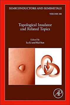 portada Topological Insulator and Related Topics: Volume 108 (Semiconductors and Semimetals, Volume 108) (en Inglés)