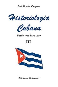 portada Historiologia Cubana: Desde 1944 Hasta 1959 iii (Large Print): 3