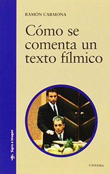 portada Como se Comenta un Texto Filmico (in Spanish)