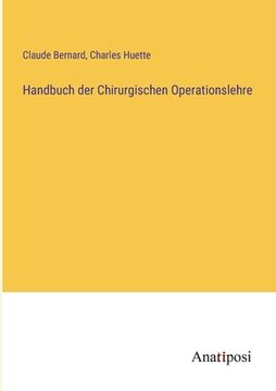 portada Handbuch der Chirurgischen Operationslehre (en Alemán)