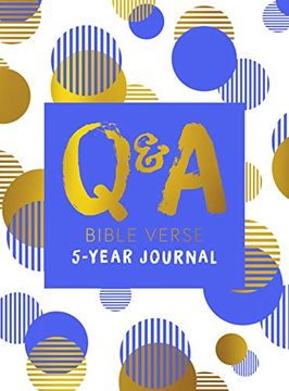 portada Q & a Bible Verse 5-Year Journal Blue Edition (en Inglés)