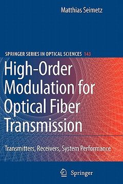 portada high-order modulation for optical fiber transmission (en Inglés)