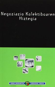 portada Negoziazio Kolektiboaren Hiztegia (Euskalterm)