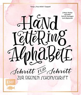 portada Handlettering Alphabete: Schritt fr Schritt zur Eigenen Schnschrift - 2 Maxi-Poster mit Allen Schrift-Vorlagen zum Abpausen (en Alemán)