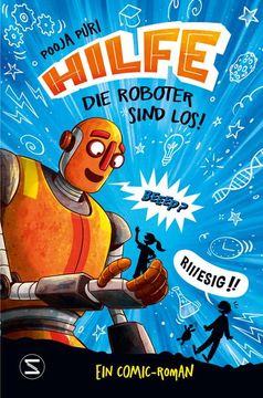 portada Hilfe, die Roboter Sind Los! (en Alemán)