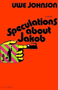 portada Speculations About Jakob (en Inglés)