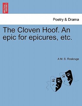 portada the cloven hoof. an epic for epicures, etc. (en Inglés)