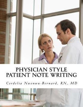 portada physician style patient note writing (en Inglés)