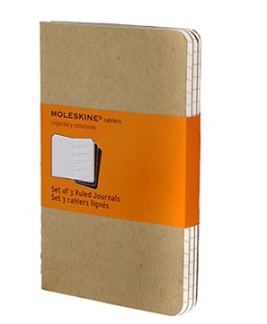 portada Moleskine 944364 - Pack de 3 Cuadernos con Rallado Horizontal, 9 x 14 cm (en Inglés)
